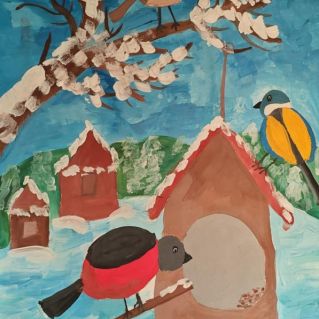 Кушайте птички!