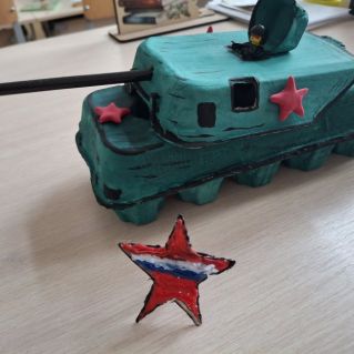 На танке за Родину!