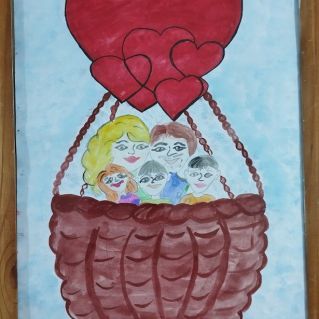 "Семья - это счастье".