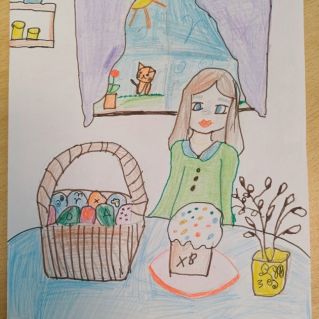 "Светлый праздник весны-Пасха"