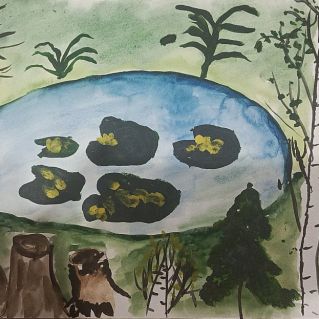 Весна в лесу