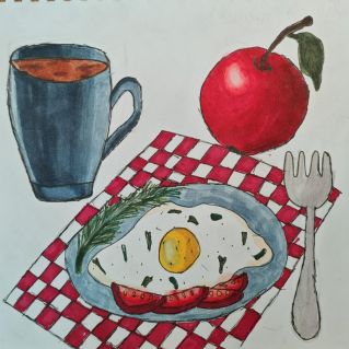 Мой завтрак.