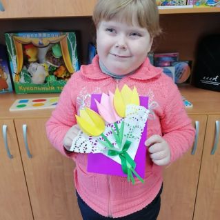 "Нежные тюльпаны"