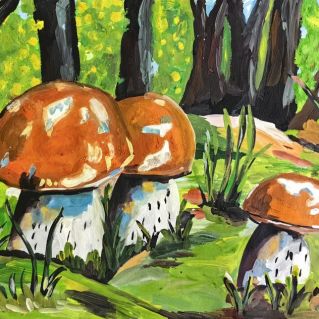 Грибная поляна