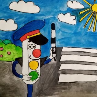 "Светофор-первый друг"