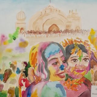 Индийская Масленица - Холи