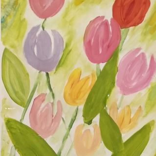 Радужный ковёр