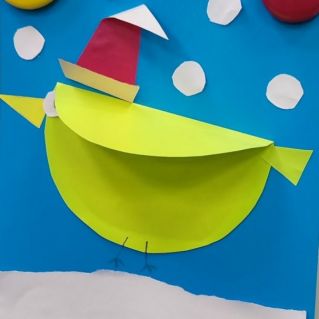 "Новогодняя птичка"