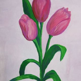Тюльпаны для мамочки