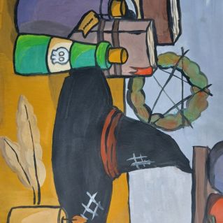 Декоративный натюрморт