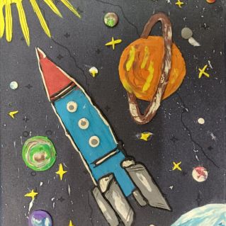 Поделка "Космос"