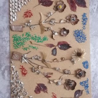 Осеннее панно