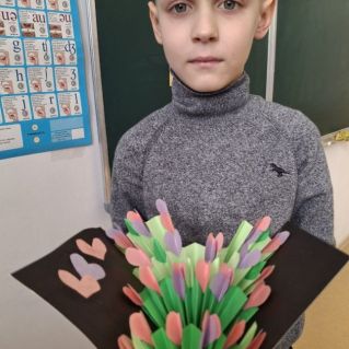 Букет к 8 марта