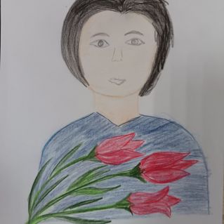 Букет для мамы