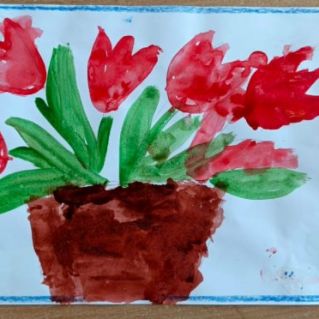 Букет тюльпанов