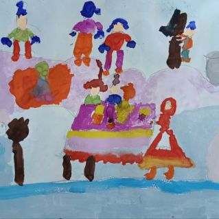 Встречаем масленицу с блинами