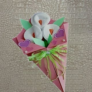 "Весенняя открытка для мамы"