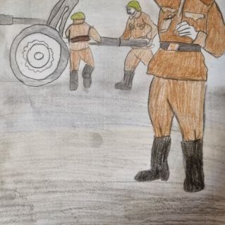 Рисунок "Огонь!"