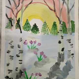 Прекрасная пора - начало весны