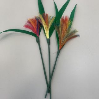 Ковыль из атласных лент