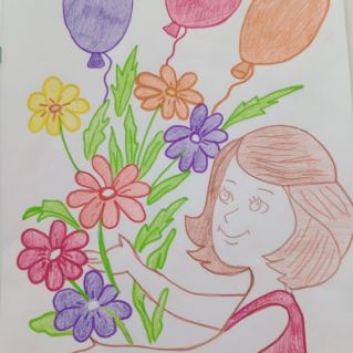 Мамочка, как солнышко!