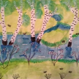 "Весенний пейзаж"