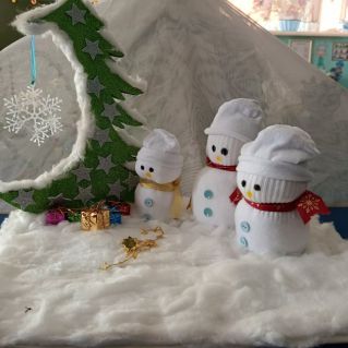 "Весёлые снеговики"