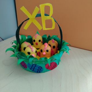 "Пасхальное лукошко".