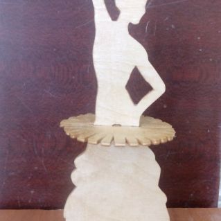 "Салфетница. Балерина"