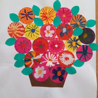 Корзина цветов