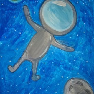 "Человек в открытом космосе"