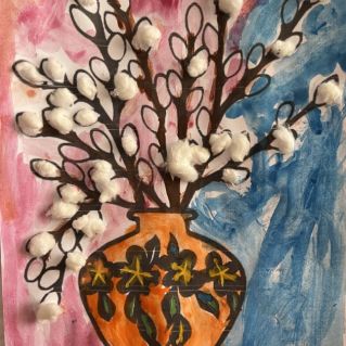 Верба на моем столе