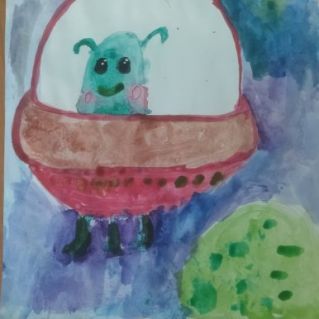 "Летающая тарелка"