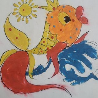 Рыбка золотая