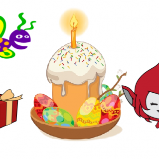 С праздником светлой Пасхи!