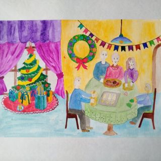 Новый год в кругу семьи