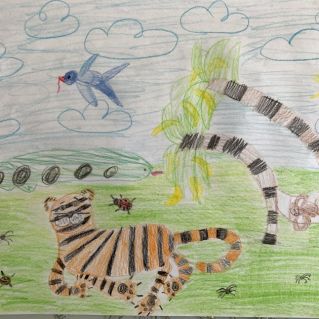 Мой полосатый друг