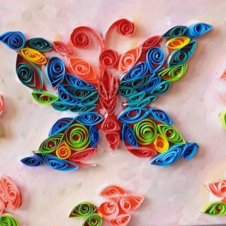 Первая весенняя бабочка