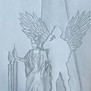 " Я укрою тебя крылом Ангела"