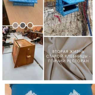 Вторая жизнь хлебницы - птичий ресторан