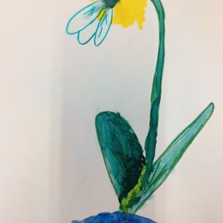 Первый цветок