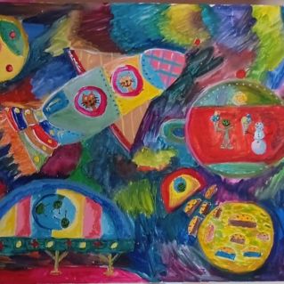 " Космическая столовая"