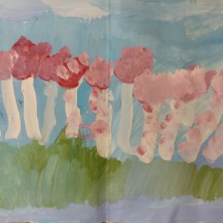 Весенняя клумба