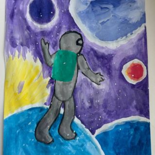 "В космос, вперед!"