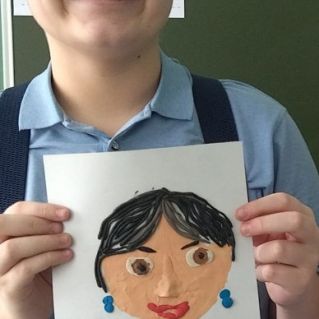 Пластилинографика "Любимая мамочка"