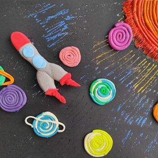 "На ракете к далеким звездам!"