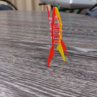 Ракета (на 3д принтере)