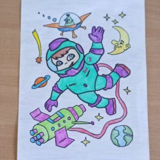 "Человек в открытом космосе"