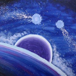 Рисунок "Космические просторы"