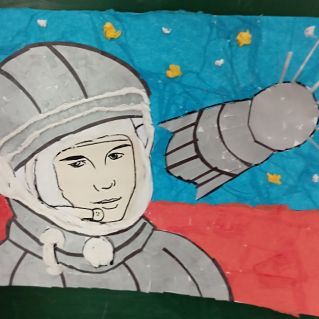 Первый в космосе